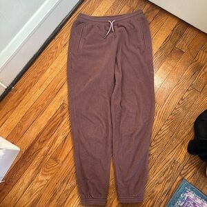 Patagonia Purple Fleece Joggers